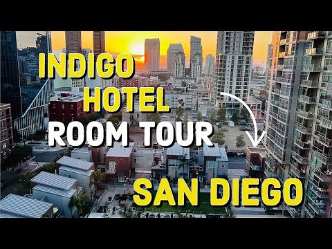HOTEL INDIGO Downtown SAN DIEGO ROOM Tour