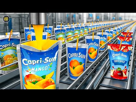 How Capri Sun Juice Pouches Are Really Made In Factory
