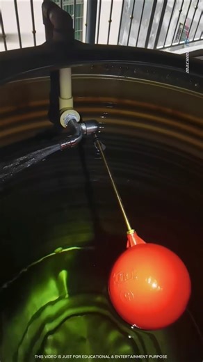 Simple Float Valve Water Control