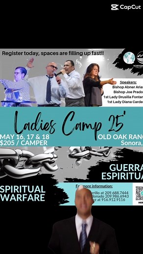 LAST CALL! Ladies Camp Registration Closes Tomorrow! Don’t miss this chance for a weekend of faith, fun, and fellowship! | Alpha Omega Ministries
