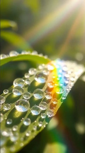 The Astonishing Science of Dew Drops