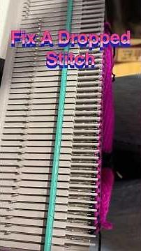 Dropped Stitch Fix | Bond America Ultimate Sweater Machine