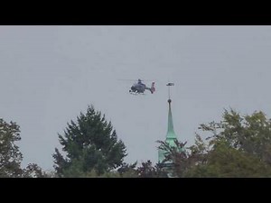 police eurocopter EC135 approach