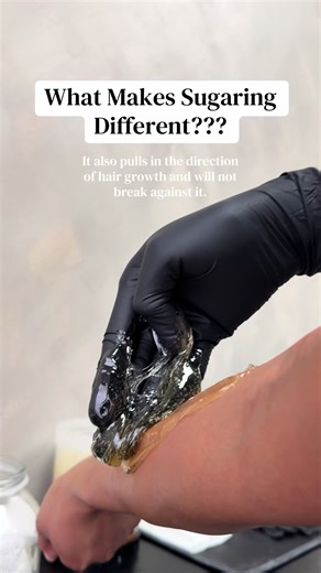 There’s a reason why so many of us love sugaring. All natural, nontoxic and results you can’t deny. 🔗 in bio to book your appointment for the best professional sugaring in Houston Texas. #sugaring #hairremoval #brazilianwax #houstontexas #sensitiveskin