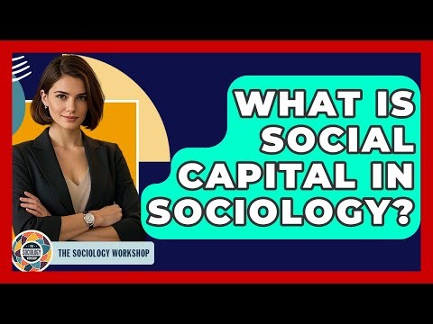 What Is Social Capital In Sociology? - The Sociology Workshop