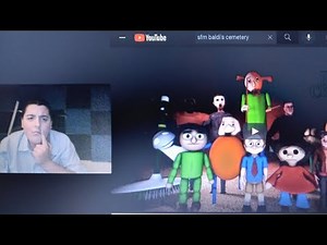 [SFM Baldi's Basic] Baldi's Cemetery. Reaction ‪@GTAGAMER222‬