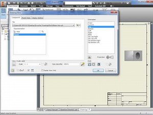 Base View in Inventor 2015