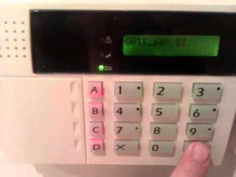 Reset or Changing user 1 code on the Scantronic 9651, 9751 and 9853 Alarm System
