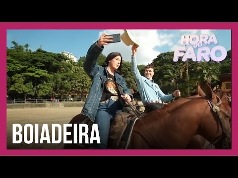 Rodrigo Faro visita Ana Castela no Hora do Faro deste domingo (30)