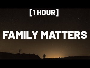 Drake - Family Matters [1 HOUR/Lyrics] (Kendrick Lamar, Future & Rick Ross Diss)