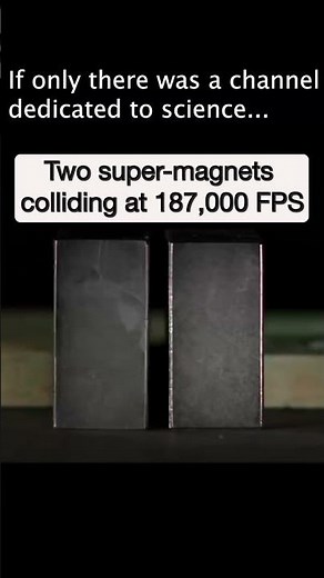 Magnet Collision Implodes Itself