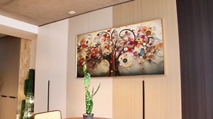 Jesus And Lamb Wall Art,Jesus Prints for Wall Decor, Large Canvas Wall Art for Living Room,Church,Christmas Decor Gift (Gold Frame 36"x20")