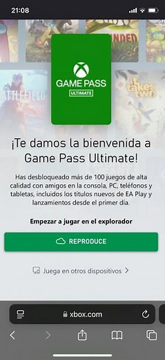 Cómo canjear código trial 14 días Xbox Game Pass Premium 2025 (fácil desde México)