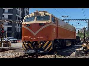 09/25/2025 台鐵 7502次 散裝貨列 本務E317電力機車 桃園.鶯歌.山佳.拍攝紀錄/ TRA GE E42C leading manifest,filming record