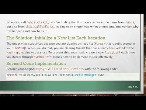 Troubleshooting ArrayList.clear in Java: Retaining Data in HashMap