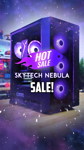 3.9K views · 32 reactions | The Skytech Nebula Gaming PC is Back on Sale! #gaming #pc #gamingpc #pcgaming #computer #gamingcomputer #sale #prebuilt #prebuildpc #skytechgaming #skytechgamingpc #skytech | Skytech Gaming | Facebook
