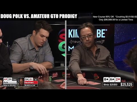Amateur GTO Prodigy Takes a Shot at Doug Polk | A Polker Hands™ Analysis