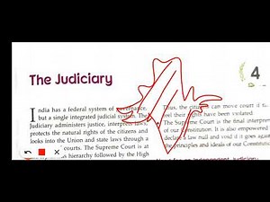 class 8 civics chapter 4 The Judiciary