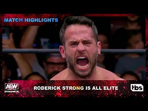 Roderick Strong is All Elite | AEW Dynamite | TBS