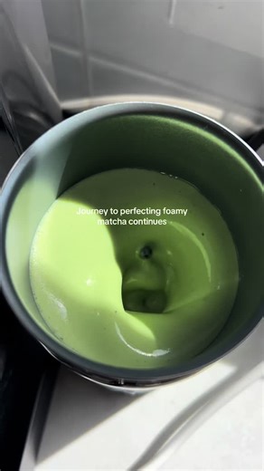 Perfecting Foamy Matcha with Nespresso Frother