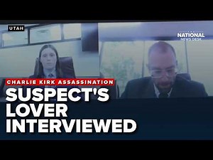 Tyler Robinson's roommate & lover REVEALS suspect's behavior, texts after Charlie Kirk ASSASSINATION