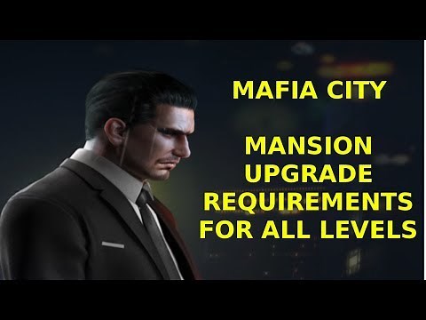Mafia City – Requirements for upgrading your Mansion