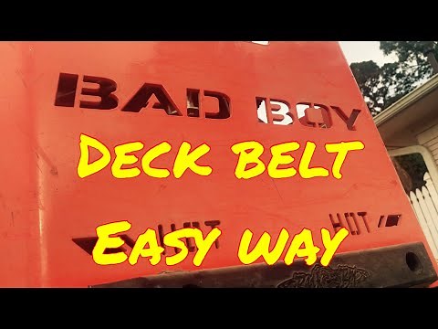 Bad Boy Outlaw XP Deck Belt Replacement