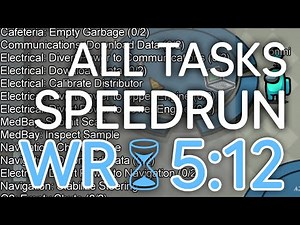 The Skeld - All Tasks Speedrun in 5:12 - Among Us