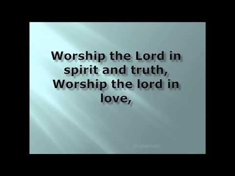 WORSHIP THE LORD