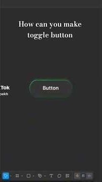 Toggle button ‪@Digitaltaleem-f1t‬ #uidesignlearning #uidesign