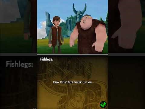 A Quick Look at How to Train Your Dragon - DS Gameplay HD (DeSmuME 0.9.12)