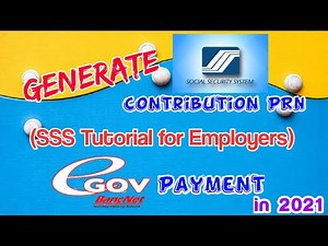 SSS PRN Payment thru eGov Bancnet | Tutorial 2021