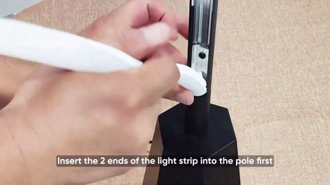 eufy Indoor Floor Lamp E10, RGBWW LED, Smart FLoor Lamp for Living Room and Bedroom, 16 Million Colors, 1700 Lumens, Works with Alexa, Google, Endless AI Light Themes for Christmas, Halloween, Black