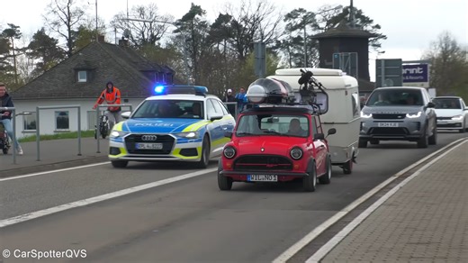 Watch these bad drivers lose control… police step in fast