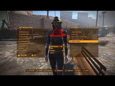 Fallout 4 - Remove Clothing Tutorial (No Power Armour PS4)