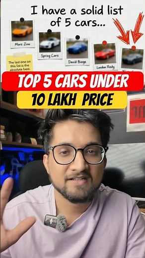 ₹10 Lakh Mein Best Car Kaunsi? Top 5 Reality Check ⚠️