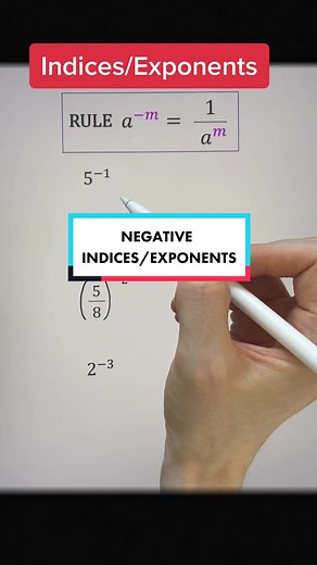 Understanding Negative Indices and Exponents in Mathematics