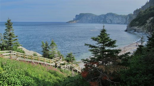 En 1970, Forillon devient le premier parc national au Québec