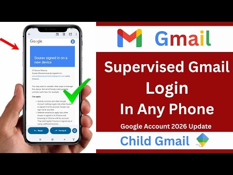 How to Login Gmail Child Account on a New Phone (Family Link)