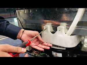 How to clean HAIER Refrigerator drain tray
