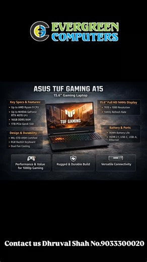 @evergreencomputersvapi on Instagram: "#ComputerShop #LaptopRepair #ComputerService #LaptopSales #Vapi VapiBusiness Gujaratbusiness LocalBusiness TechSupport... Evergreen Computers......."