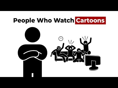 The Psychology of People Who Watch Cartoons
