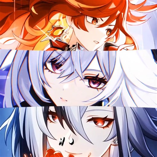 Top 3 Dps 🔥❄️ Genshin Impact #genshinimpact #skrik #mavuika #arlecchino