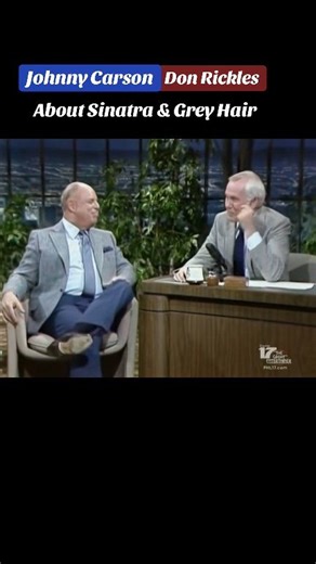 22K views · 951 reactions | Johnny Carson: Don Rickles About Sinatra & Grey Hair #johnnycarson #donrickles #petesclassics #franksinatra | The Tonight Show Starring Johnny Carson | Facebook
