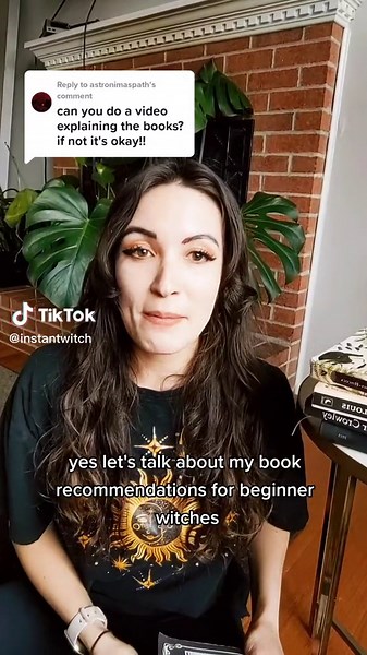 Replying to @astronimaspath let's breakdown my top 5 books for beginner witches. these books cover topics from astrology, hearthcraft, psychic ability, and more. I recommend starting out with one type of witchcraft (ie astrology, crystals, divination) at a time. #witchcraftbeginner #beginnerwitchtips #beginnerwitch101 #bookrecommendations #astrologytips #tarottips #psychicwitch #greenwitchcraft #aleistercrowley