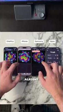 VolumeShader Test: iPhone vs Samsung vs OnePlus vs Oppo #PhoneTest #Tech