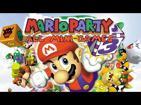 Mario Party (N64) - All Mini Games