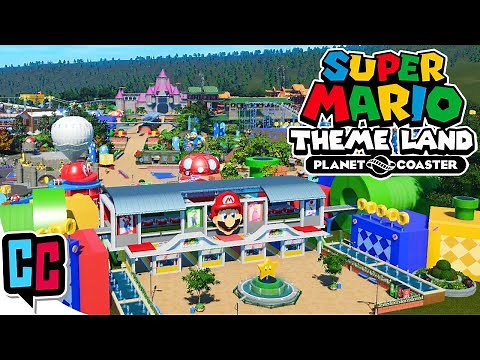 Super Mario Theme Park | Power Ups! - Planet Coaster