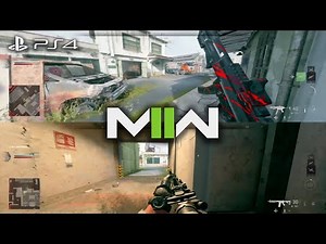 Call of Duty Modern Warfare 2 Multiplayer | Split screen | PS4 slim 2023