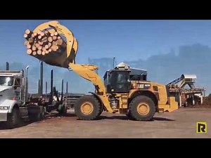 Rockland Sorting Grapple at Gregory Lumber - Java, VA